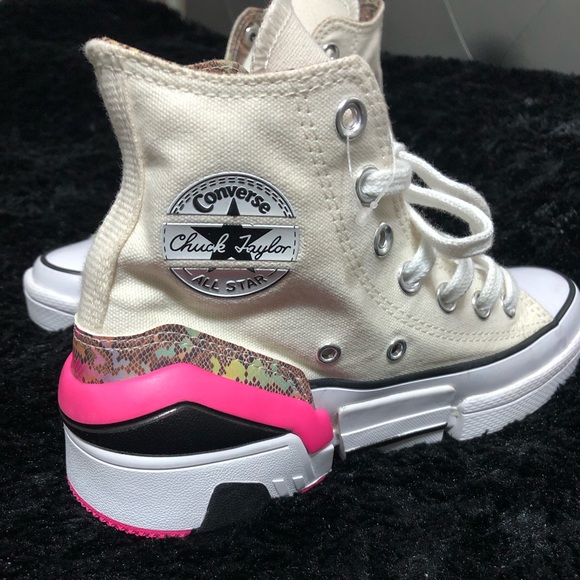 Converse CPX70 Hi (Womens Size 5 ) Casual Retro Shoe White Pink Skate Sneaker…… - Picture 6 of 16